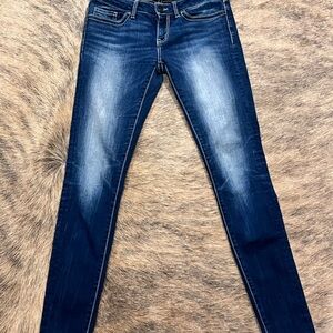 Buckle Stella Dark Blue Women's Skinny Jeans